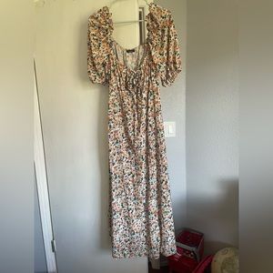 Gorgeous flora BOOHOO dress